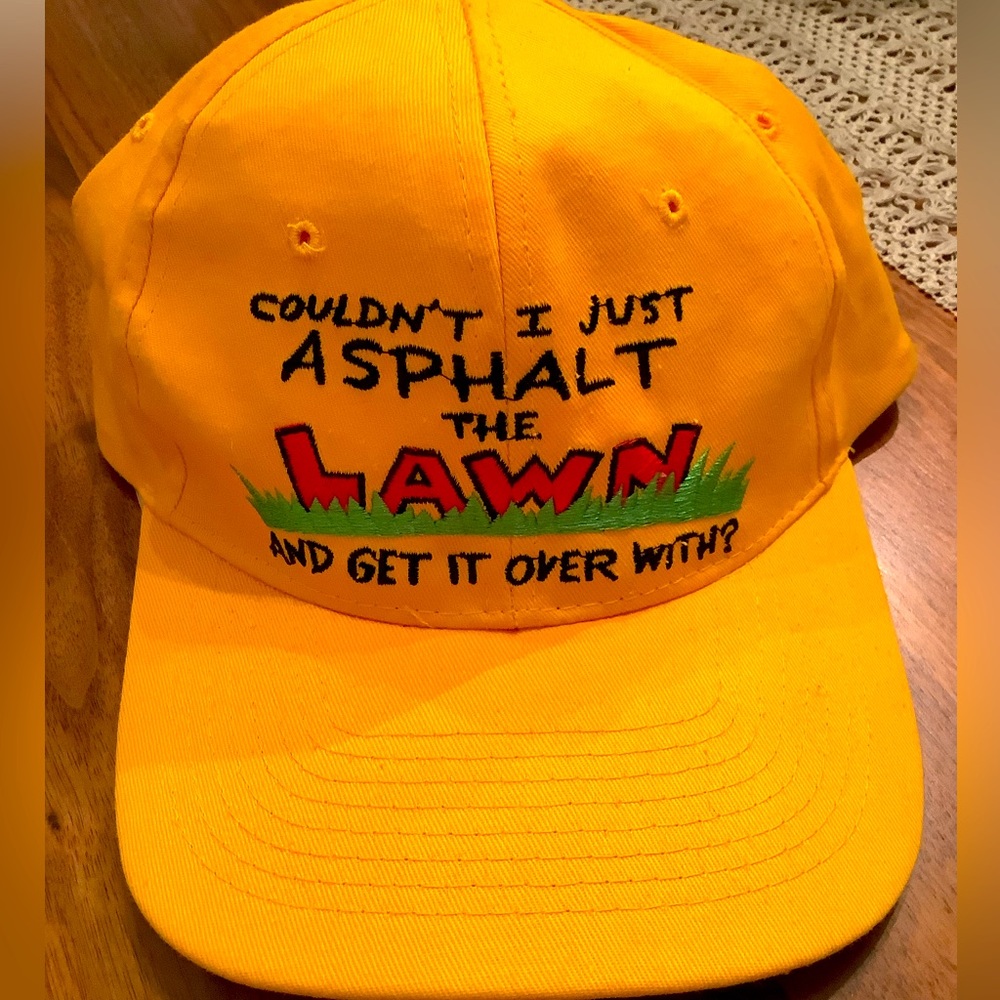 BNWOT couldn’t I just ashfalt it and get it over with baseball cap